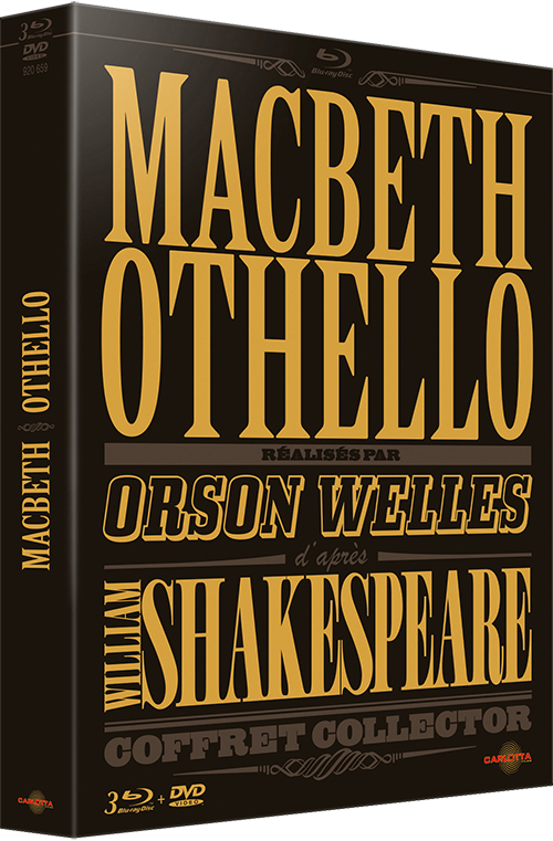 COFFRET BLU-RAY MACBETH/OTHELLO